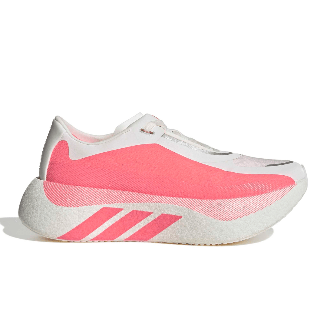 adidas Women's Hyperboost Edge Running Shoes - White/Hyper White/Solar Turbo