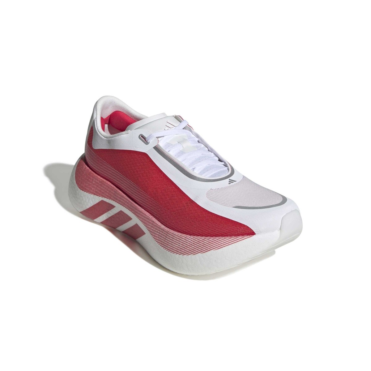 adidas Women's Hyperboost Edge Running Shoes - White/Pure Ruby/Zero Met