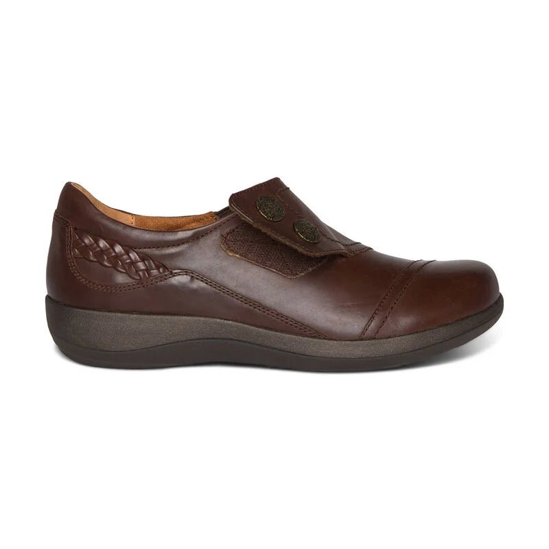 Aetrex Women's Karina Monk Strap - Brown