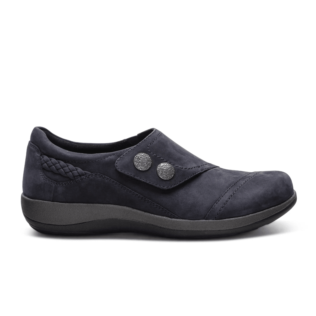 Aetrex Women's Karina Monk Strap - Navy
