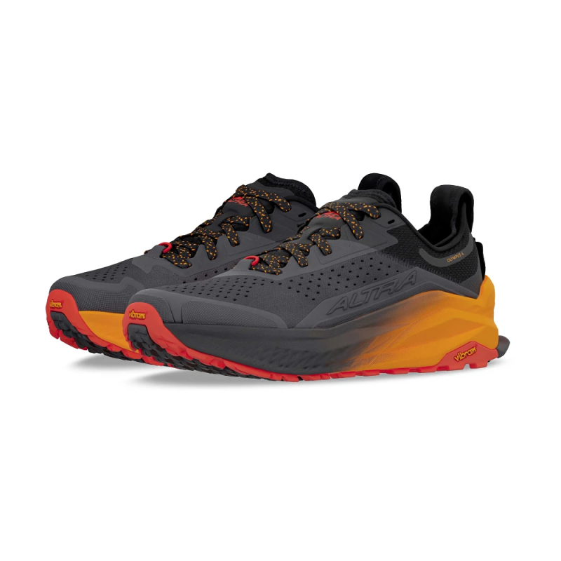 Seliga ShoesAltra Men's Olympus 6 - Black/Orange