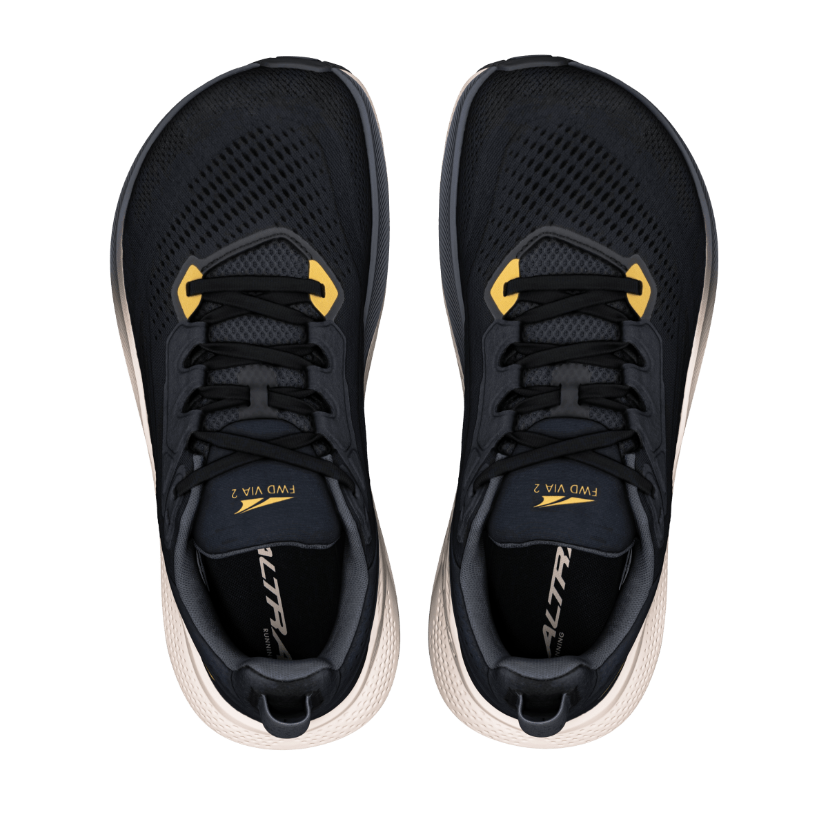 Altra Women's FWD VIA 2 Running Shoes - Black/Gold/White Smoke
