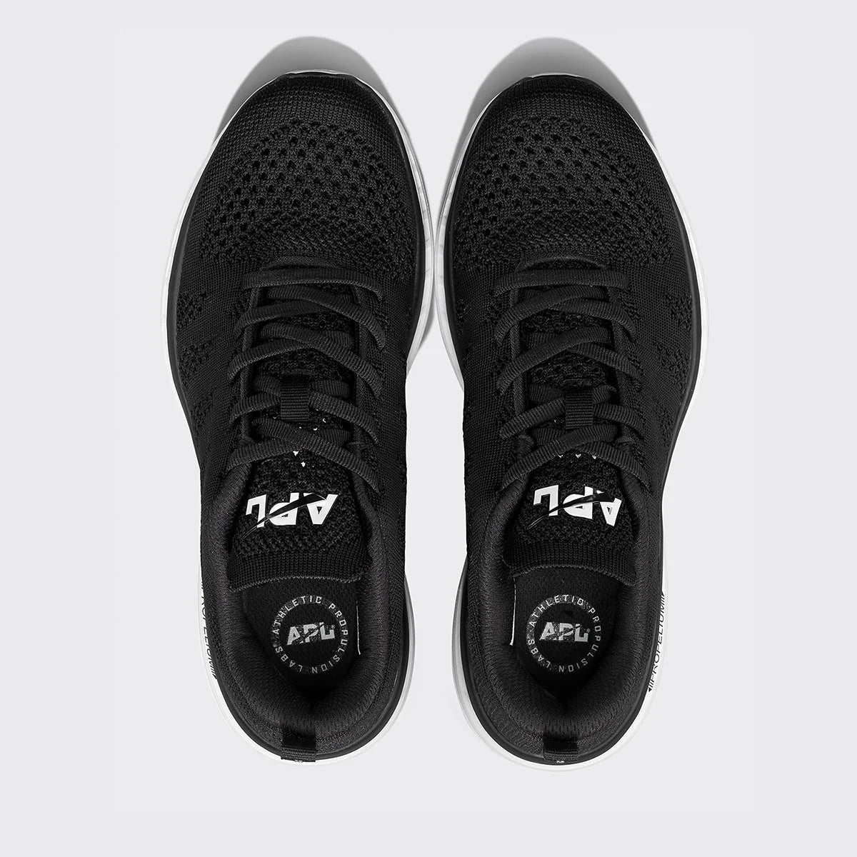 APL Women's TechLoom Pro Sneaker - Black/White/Black