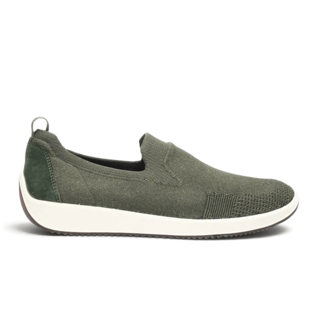 Ara Women's Leena 3 Slip-On Sneaker - Fango Green