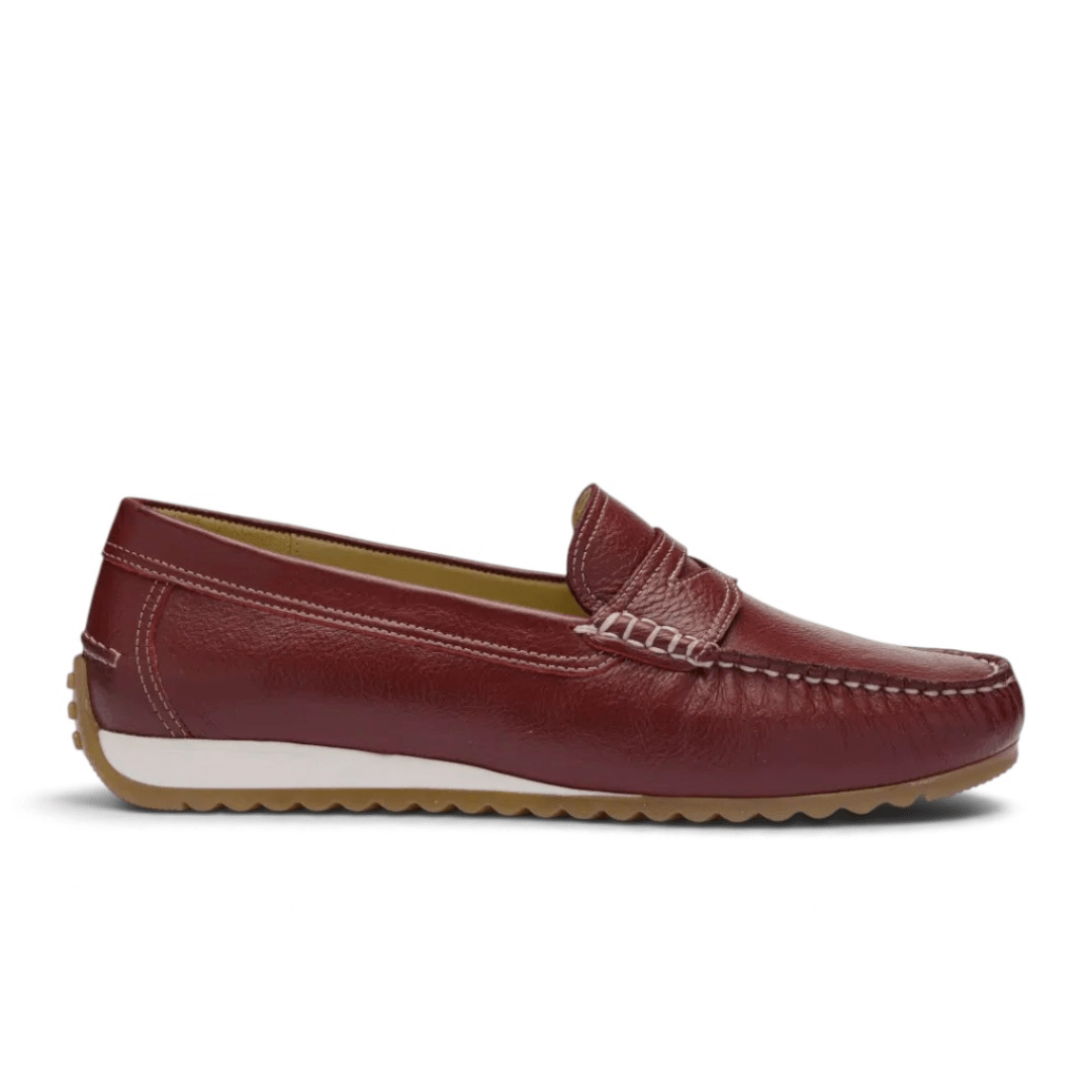 Ara Women's Nomad Loafers - Cherry Red