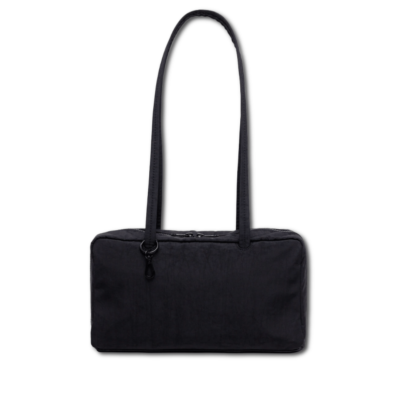 Baggu Nylon Bowler Bag - Black
