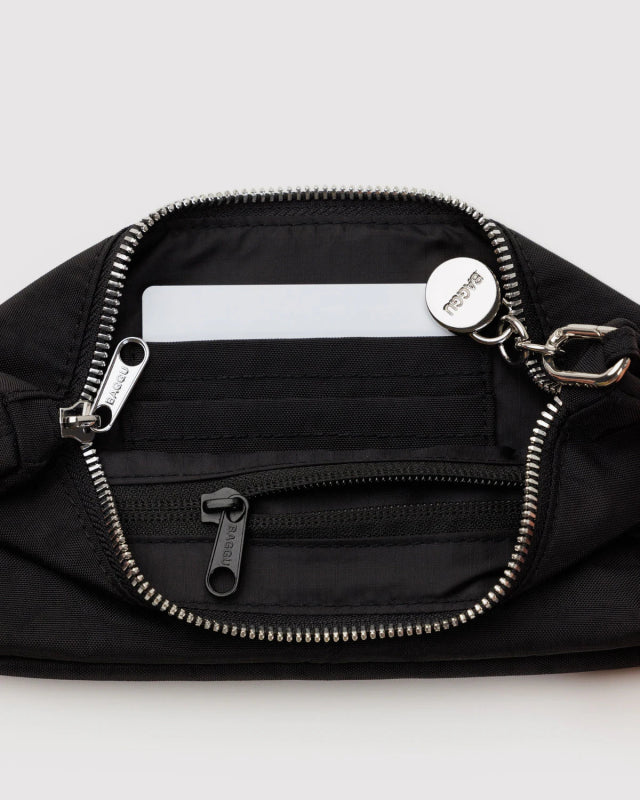 Baggu Nylon Pochette Bag - Black