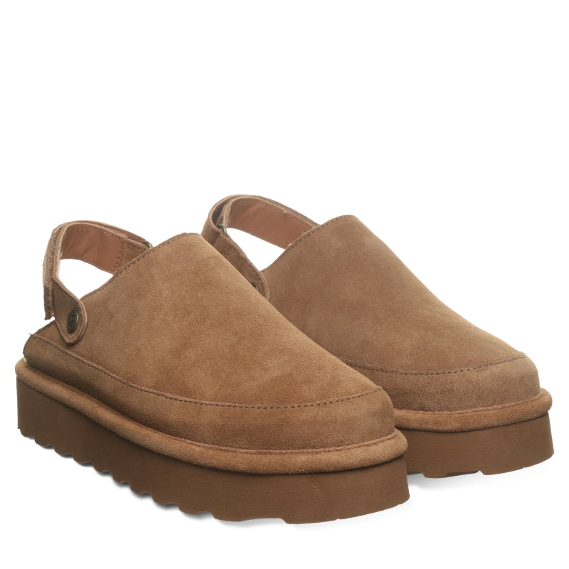 Bearpaw Women's Brooke Platform Clog - Hickory
