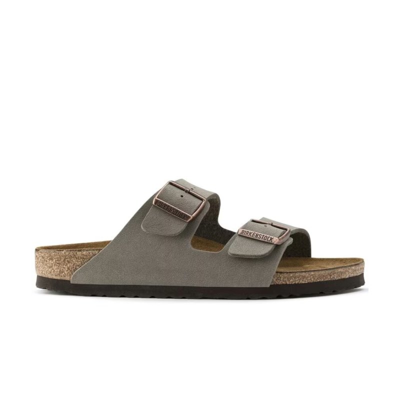Birkenstock Arizona Two - Strap Sandals - Stone Birkibuc