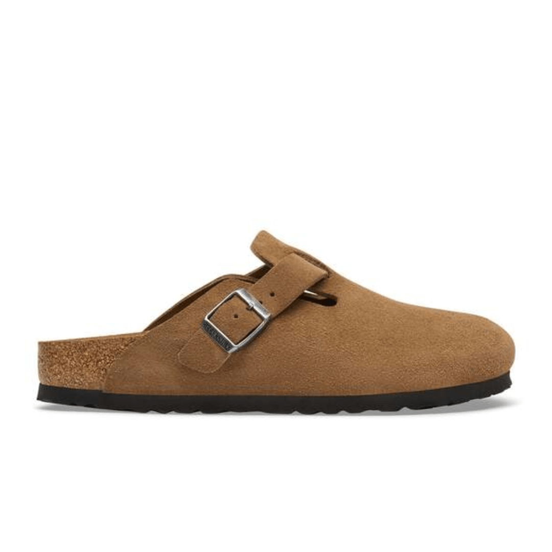 Birkenstock Boston Clog - Dark Tea Suede