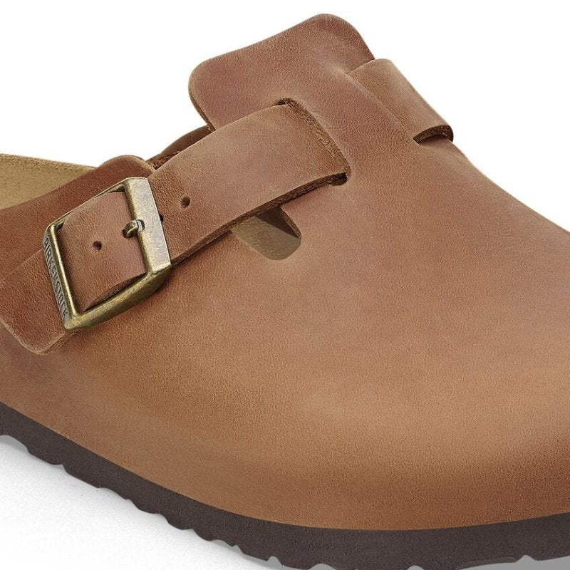 Birkenstock Boston - Cognac Oiled Leather