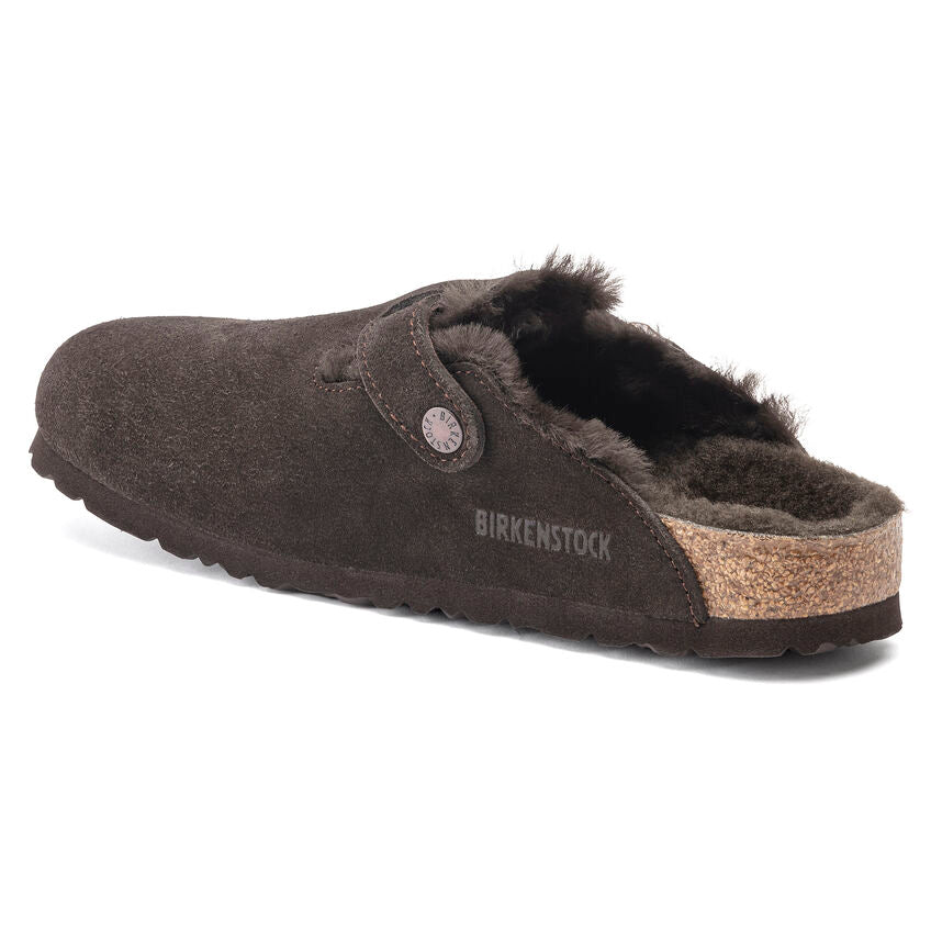 Seliga ShoesBirkenstock Boston Shearling - Mocha Suede