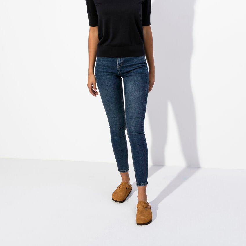 Seliga ShoesBirkenstock Boston Soft Footbed - Mink Suede