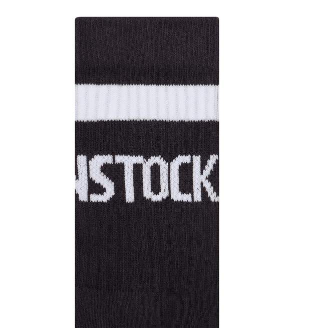 Birkenstock Cotton Crew Stripe Socks - Black