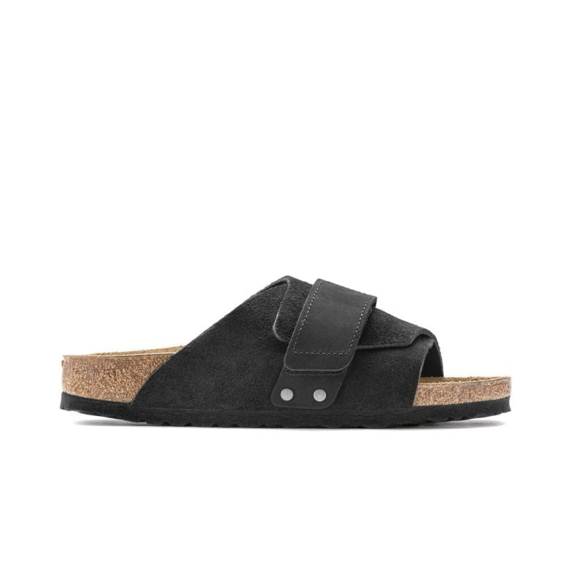 Birkenstock Kyoto One - Strap Sandals - Black Suede