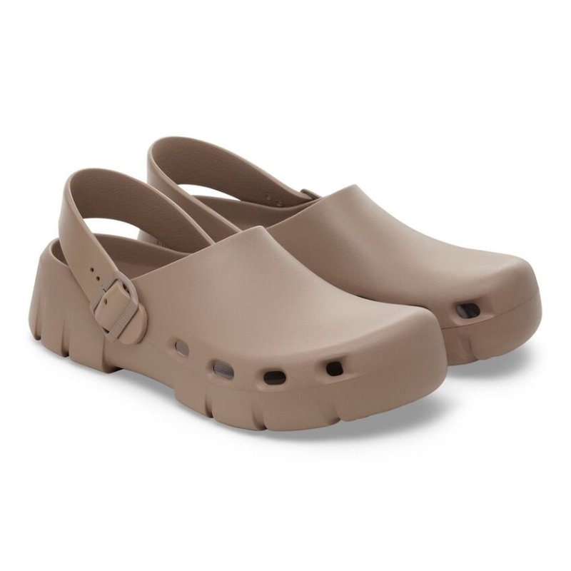 Birkenstock Women's Birki Flow - Gray Taupe EVA