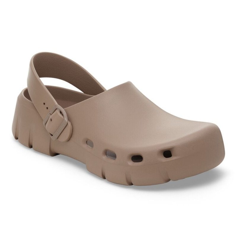 Birkenstock Women's Birki Flow - Gray Taupe EVA