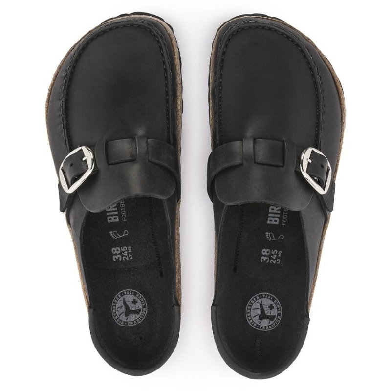 Seliga ShoesBirkenstock Women's Buckley - Black Oiled Leather