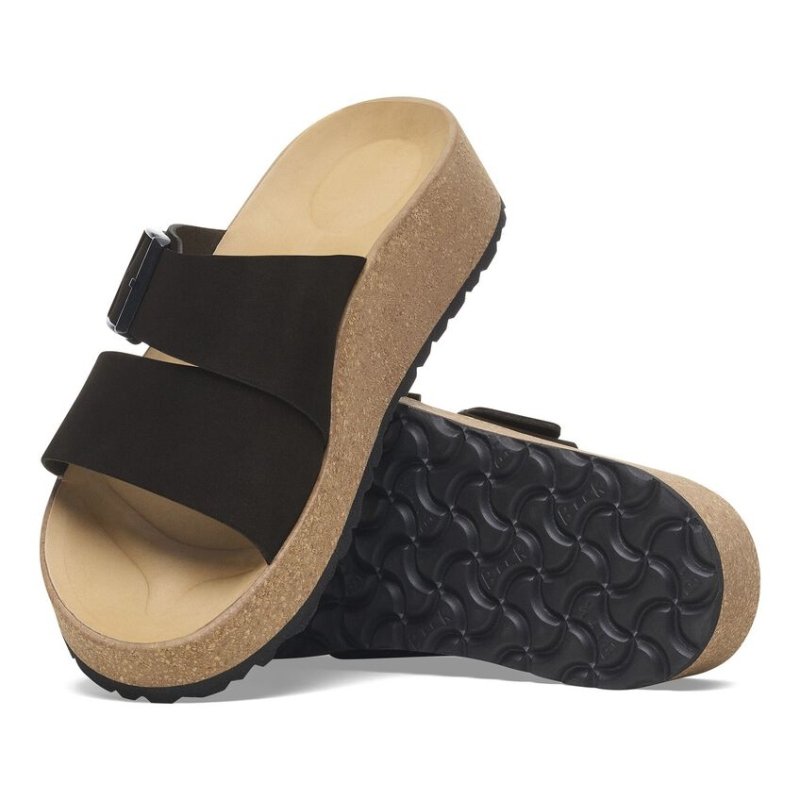 Birkenstock Women's Papillio Almina - Black Nubuck