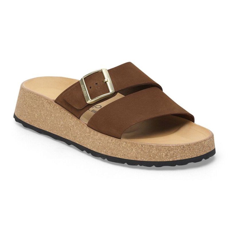 Birkenstock Women's Papillio Almina - Dark Tea Nubuck
