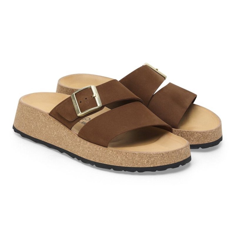 Birkenstock Women's Papillio Almina - Dark Tea Nubuck