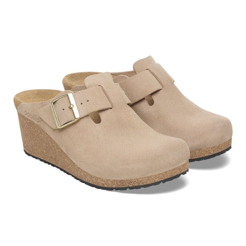 Birkenstock Women's Papillio Fanny - Warm Sand Suede