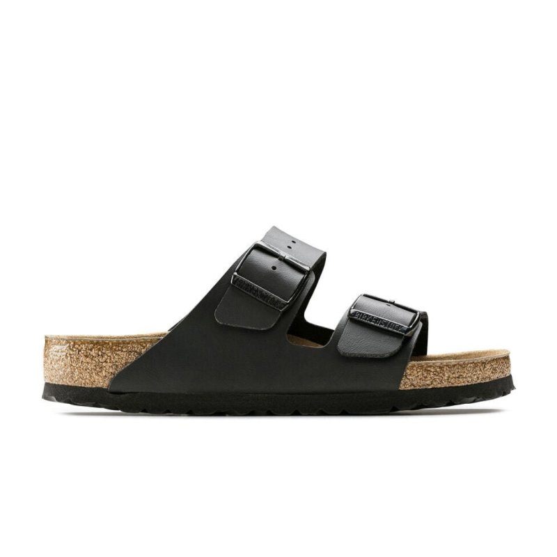 Seliga ShoesBirkenstock Arizona Soft Footbed - Black Birko - Flor