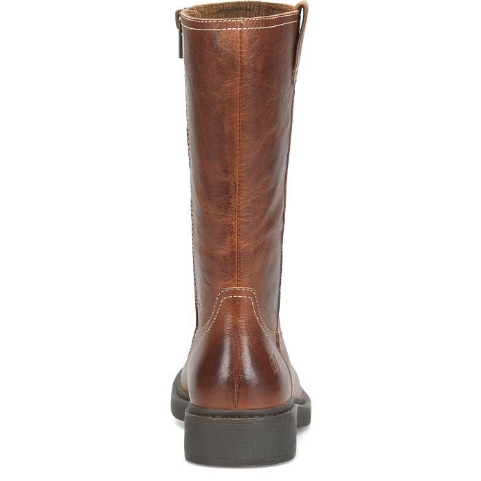 Born Women's Bradey Mid-Calf Boots - Tan Cognac