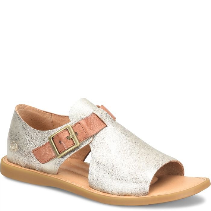 Born Women's Ivey - Light Gold Panna Cotta (Metallic)