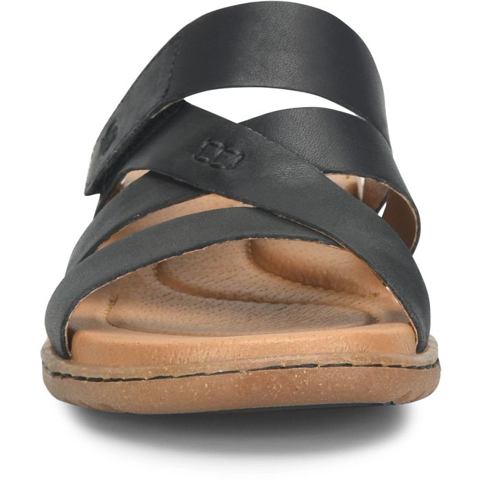 Born Women's Shawna Slide Sandal - Black