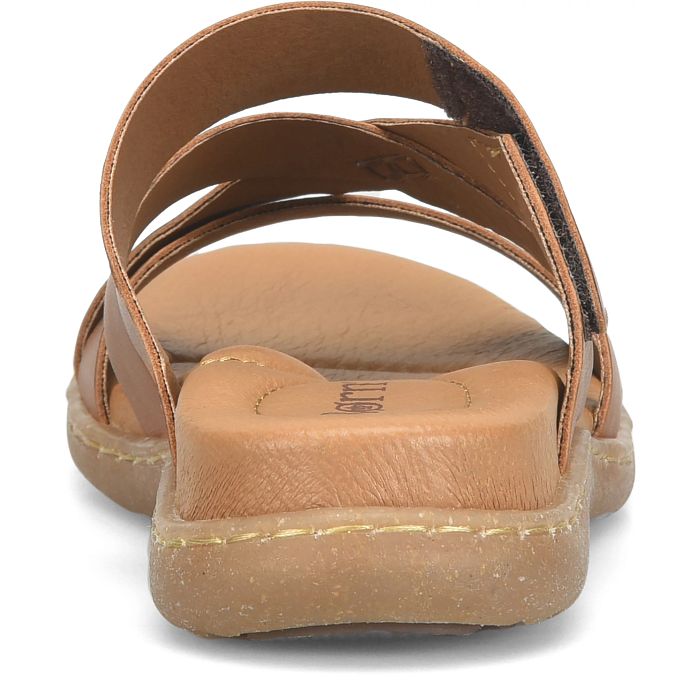 Born Women's Shawna Slide Sandal - Brown