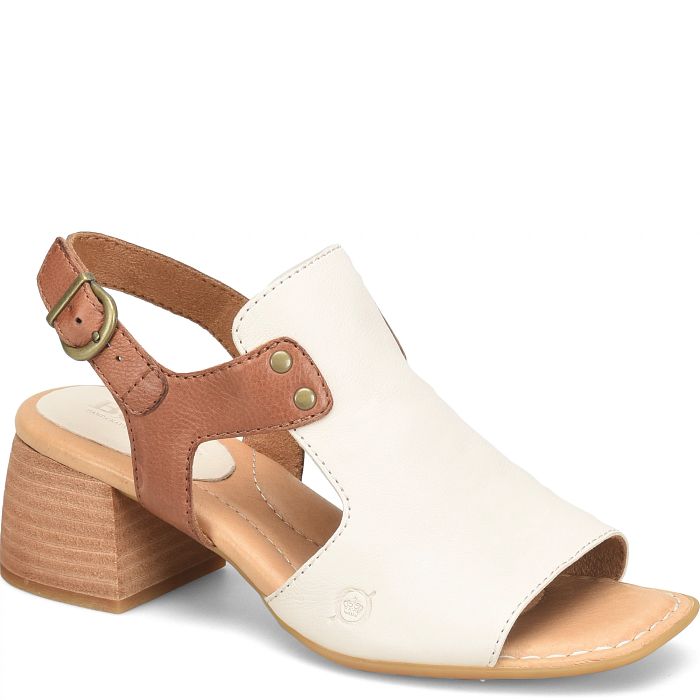 Born Women's Sylvie - White/Brown