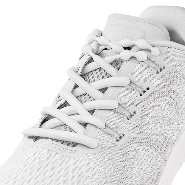 Caterpy Air No-Tie Shoelaces - Silky White