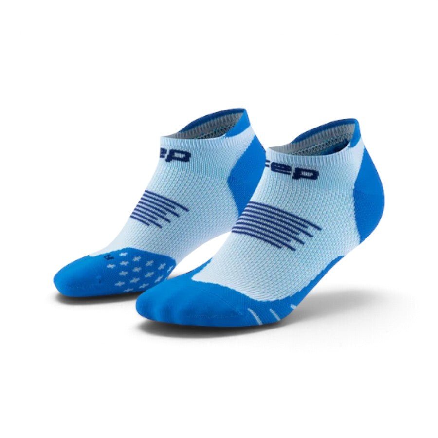 CEP Core Run No Show Socks 5.0 - Blue/Ice