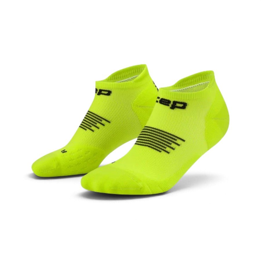CEP Core Run No Show Socks 5.0 - Lime/Black