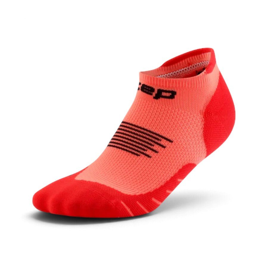 CEP Core Run No Show Socks 5.0 - Neon Coral