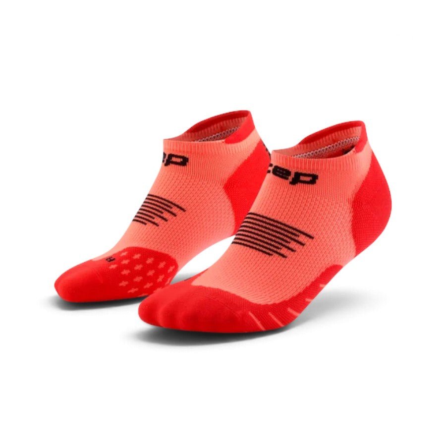 CEP Core Run No Show Socks 5.0 - Neon Coral