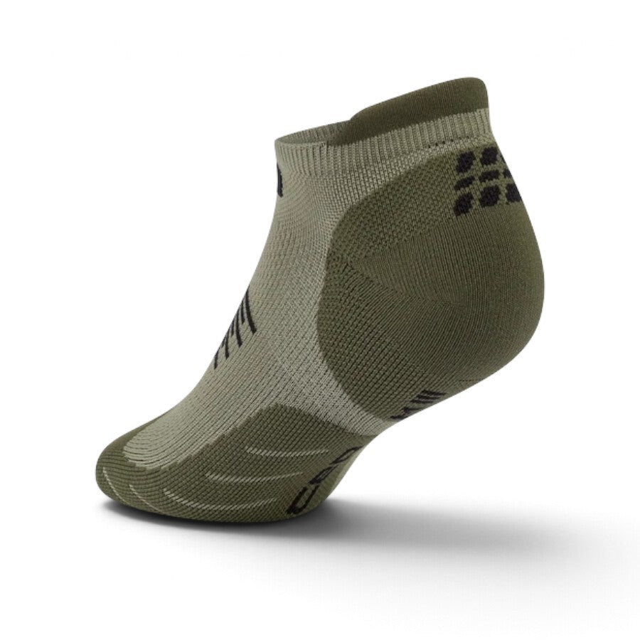 CEP Core Run No Show Socks 5.0 - Olive