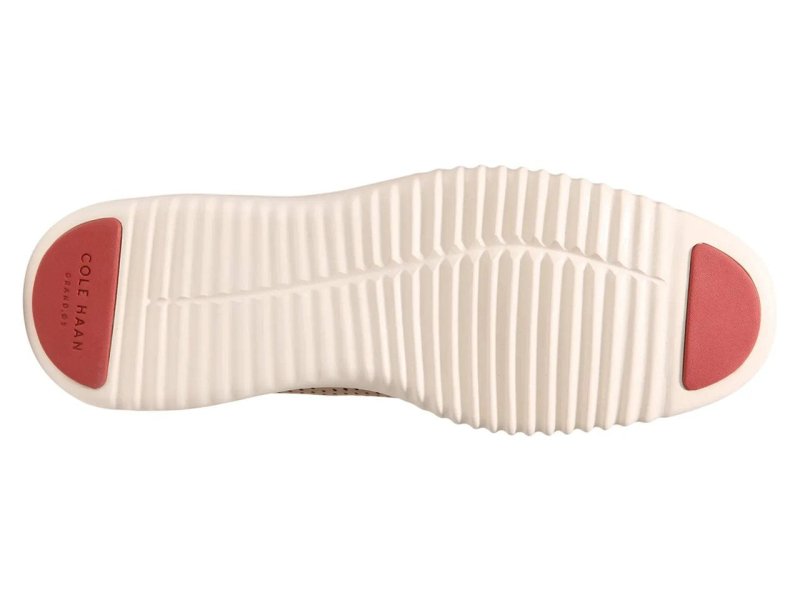 Cole Haan Men's 2.Zerogrand Lined Laser Wingtip - Dark Latte/Cinnabar/Ivory