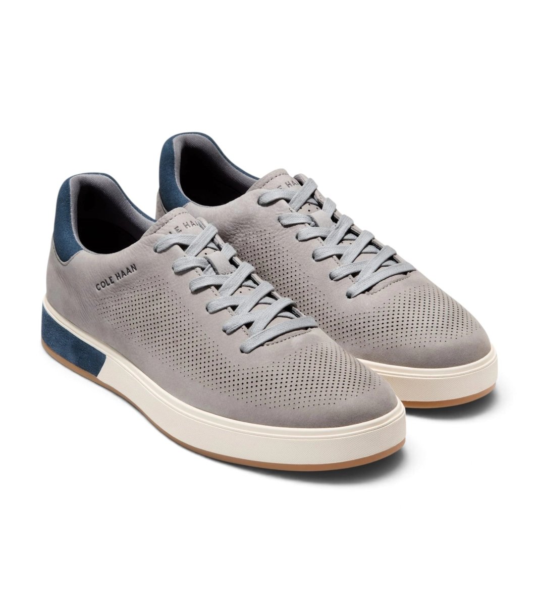 Cole Haan Men's GrandPro Angleace Sneakers - Sea Stone/Big Dipper/Ivory