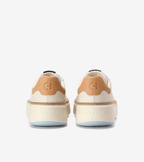 Cole Haan Women's Grandpro Topspin - Ivory/Biscuit/Blue
