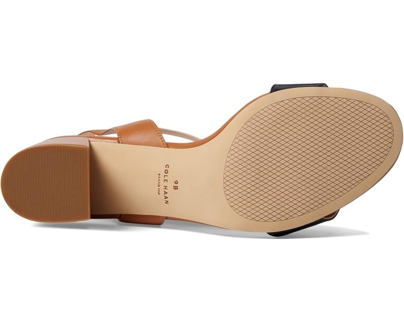 Cole Haan Women's Josie Block Heel - Pecan/Ivory/Black