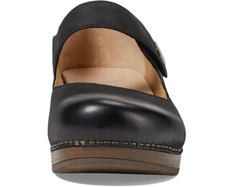 Dansko Women's Beatrice - Black Burnished Nubuck