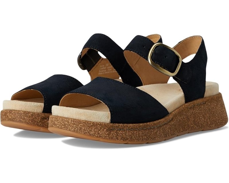 Dansko Women's Bianca - Black Burnished Suede