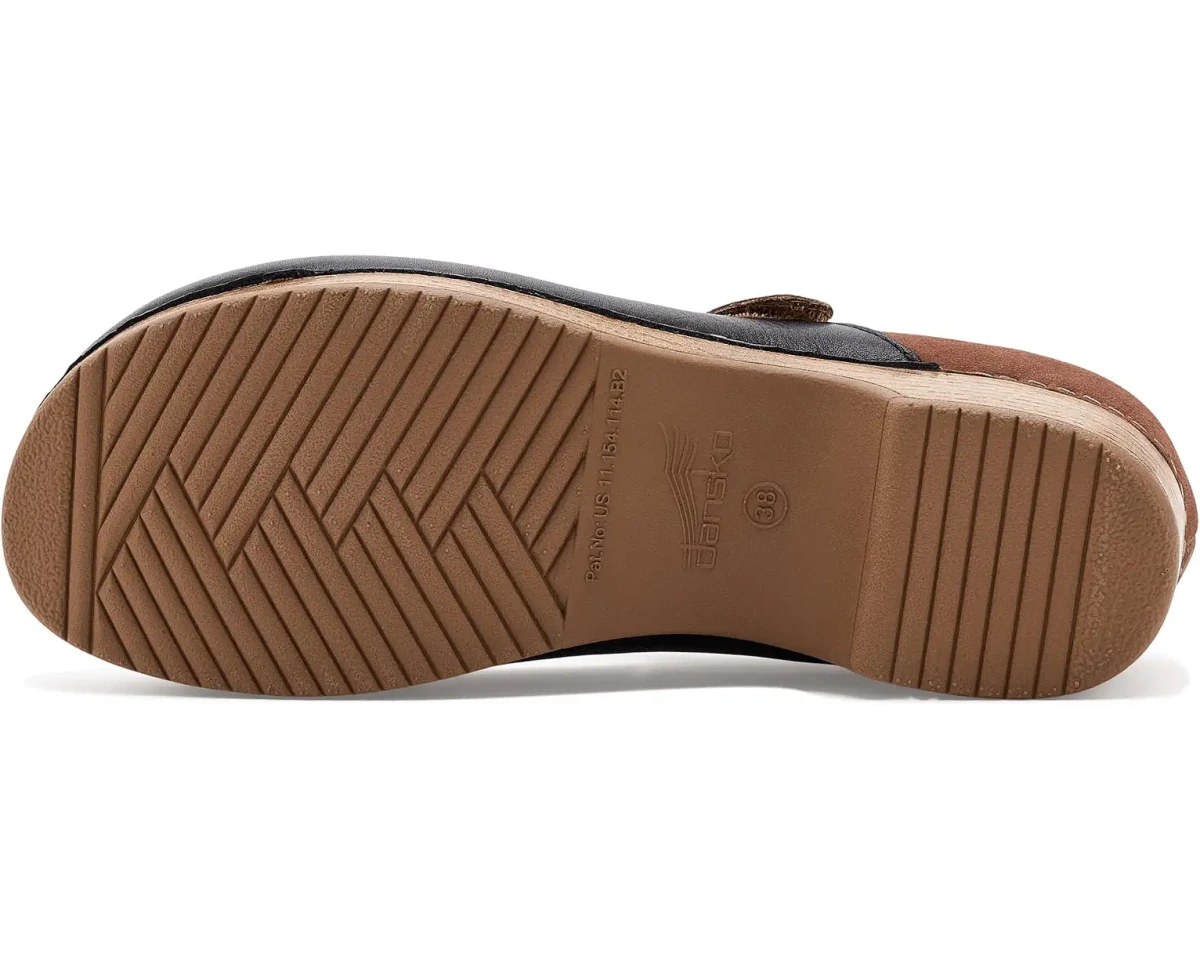 Dansko Women's Bonny Mary Jane - Black/Luggage