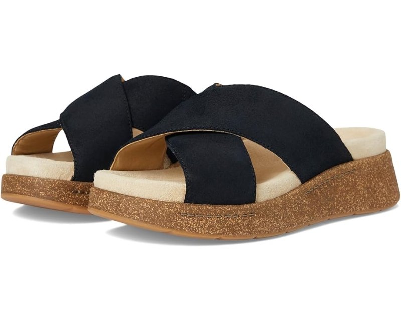 Dansko Women's Bridget - Black Burnished Suede