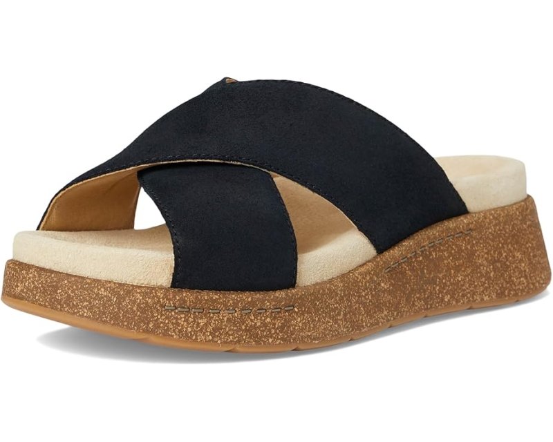 Dansko Women's Bridget - Black Burnished Suede