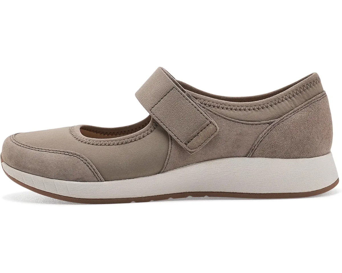Dansko Women's Carolina Mary Jane Sneaker - Walnut Suede