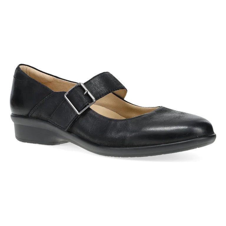 Dansko Women's Collette - Black Burnished Nubuck