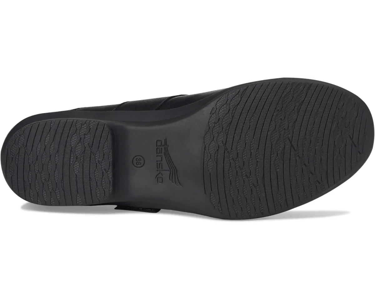Dansko Women's Collette Mary Jane - Black Burnished Nubuck